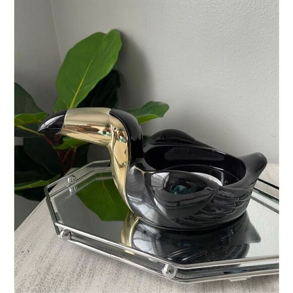 Toucan bird bath and body work candle holder - Picture 2 of 5